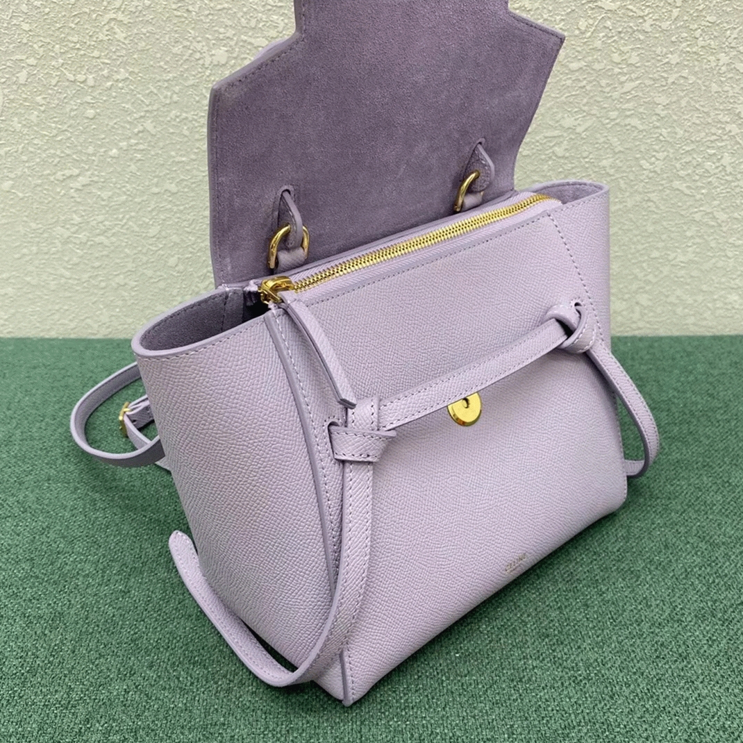 Celine Belt Nano Bag Replica in Lilas