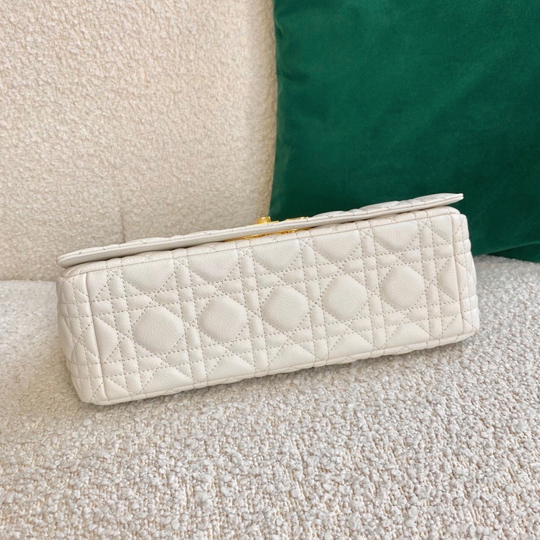 Dior Caro Large Bag Replica in White