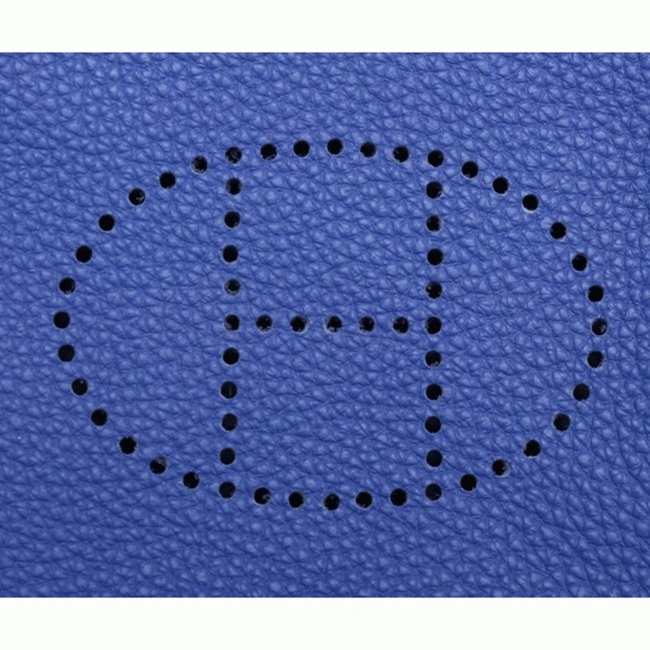 Blue Electric Evelyne II TPM Bag Fake Hermes Small Shoulder Bag