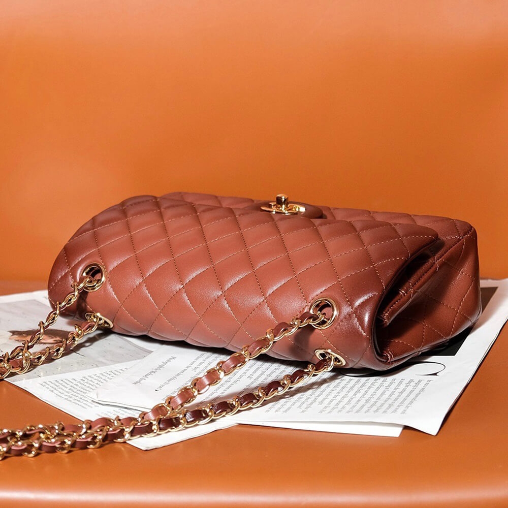 CHANEL CLASSIC 11.12 HANDBAG(high-end grade)