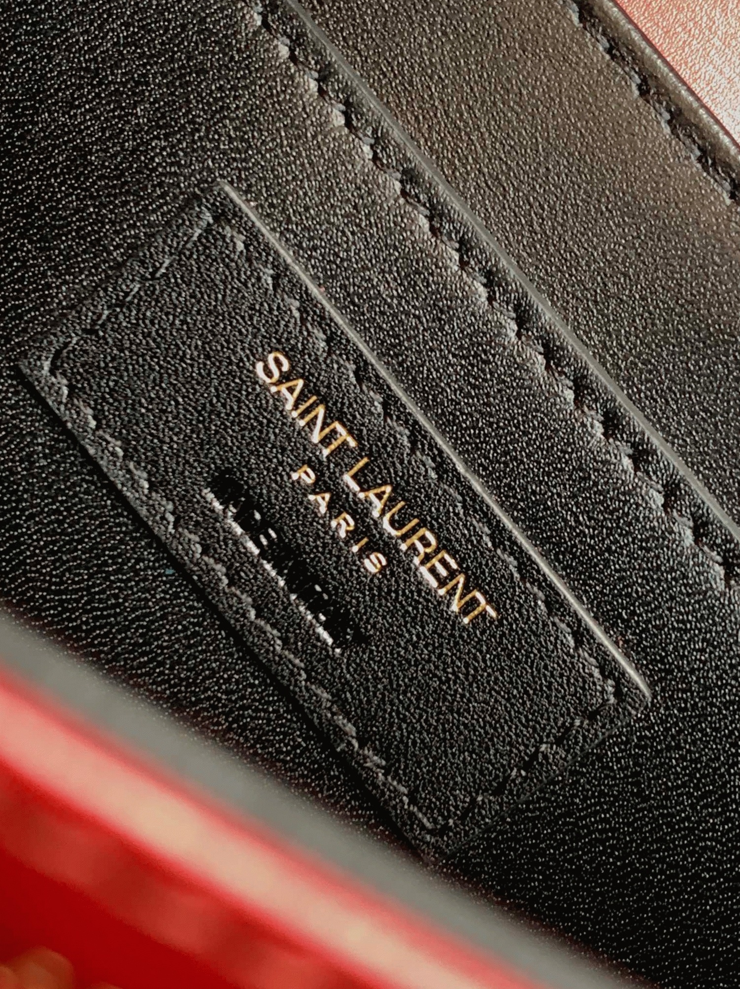 Replica Saint Laurent Small Solferino Bag Red Calfskin