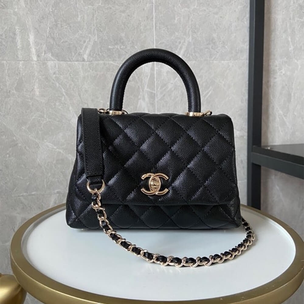 Chanel Coco handle flap shoulder bag Mini