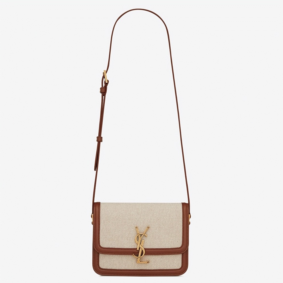 Fake Saint Laurent Small Solferino Bag Canvas