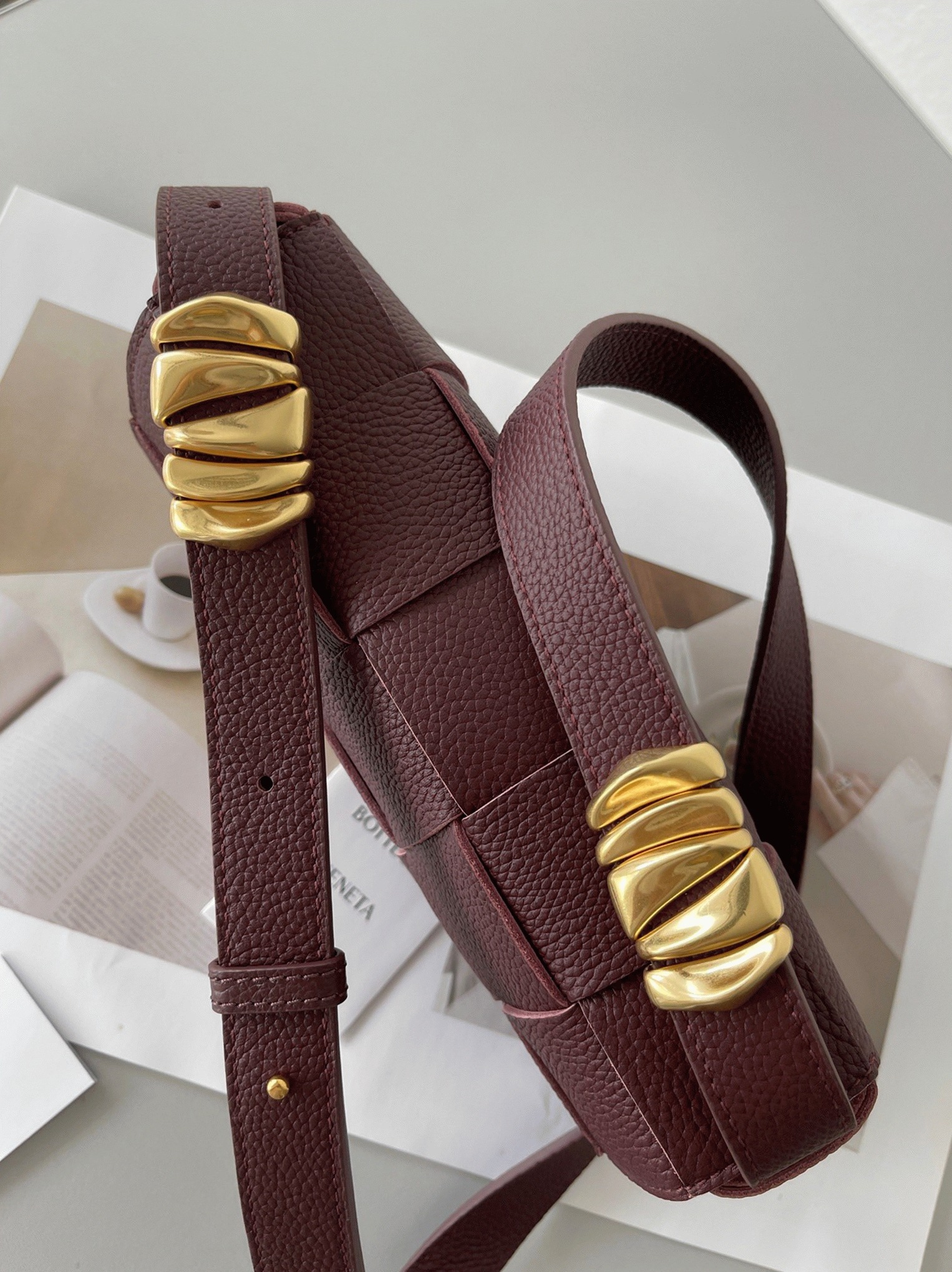 Top Quality Fake Bottega Veneta Cassette Bag In Burgundy