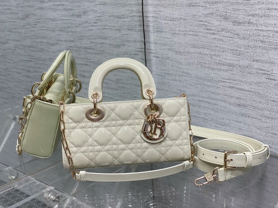 Dior Lady D-Joy Small Bag Knockoff in White