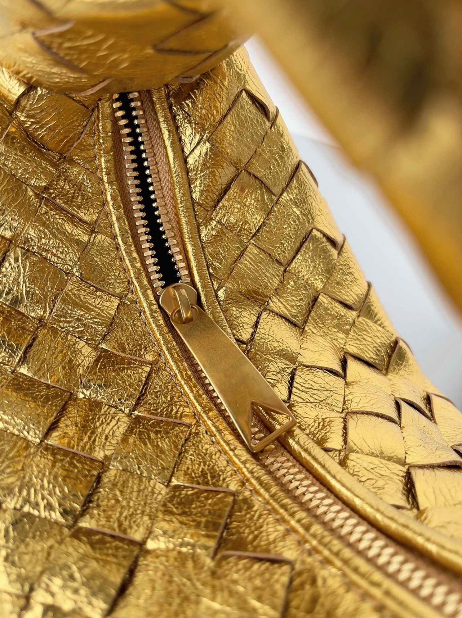 Replica Bottega Veneta BV Jodie Mini Bag Gold
