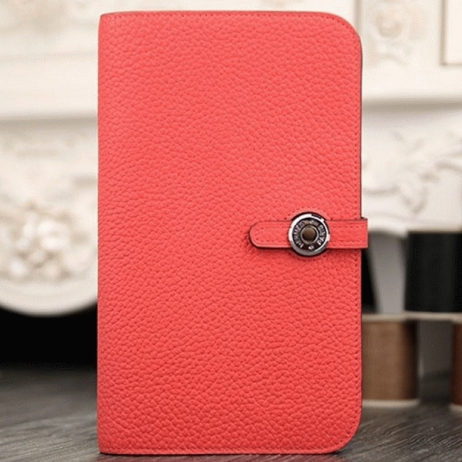 Rose lipstick copy Hermes Dogon combine wallet