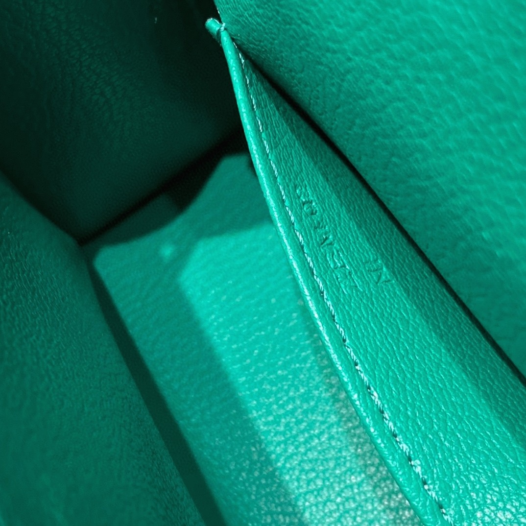 Hermes Kelly Mini II Bag Fake in Vert Jade