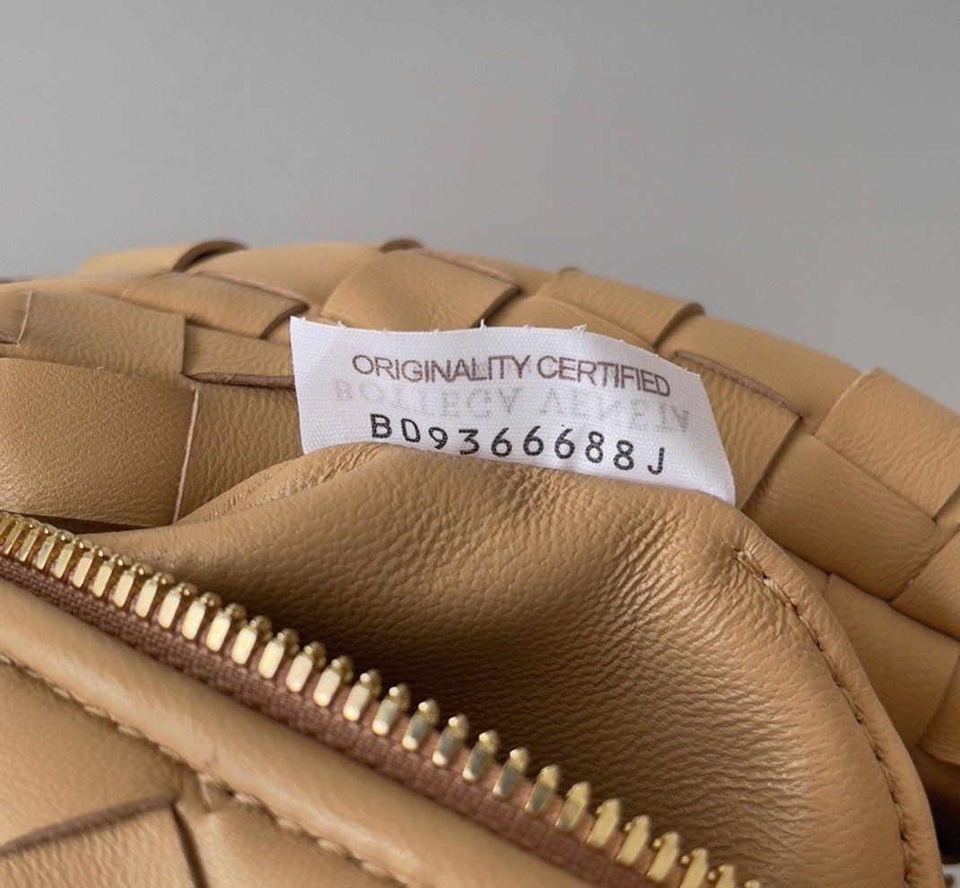 Fake Bottega Veneta BV Jodie Mini Bag Almond