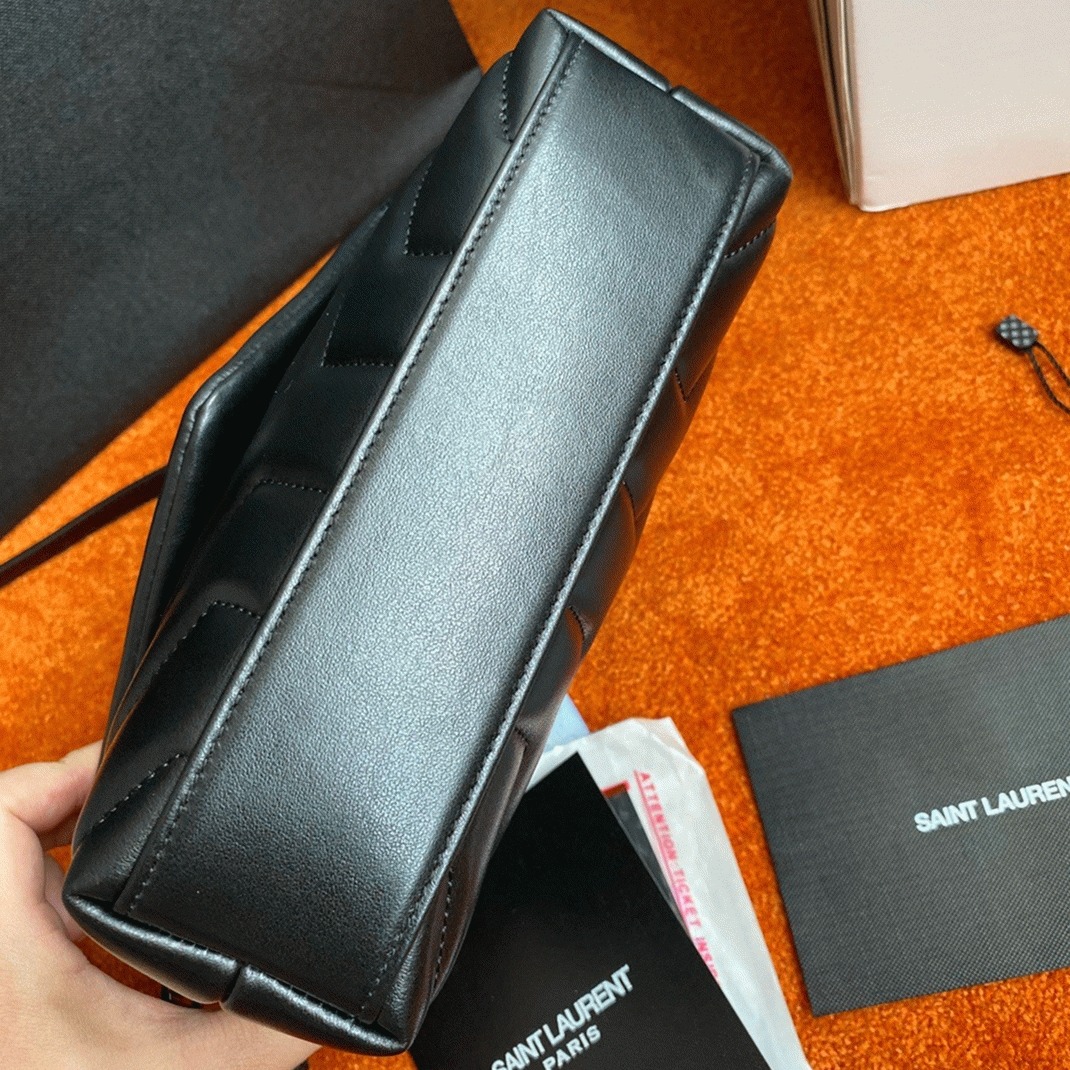 Replica Saint Laurent LouLou Toy Strap Bag All Black