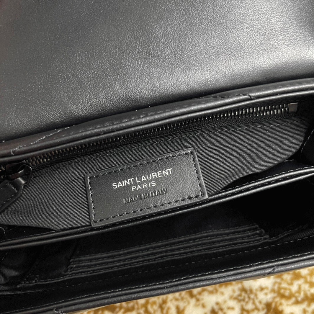 Replica Saint Laurent LouLou Toy Strap Bag All Black