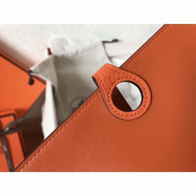 Jean orange fake Hermes Dogon duo wallet