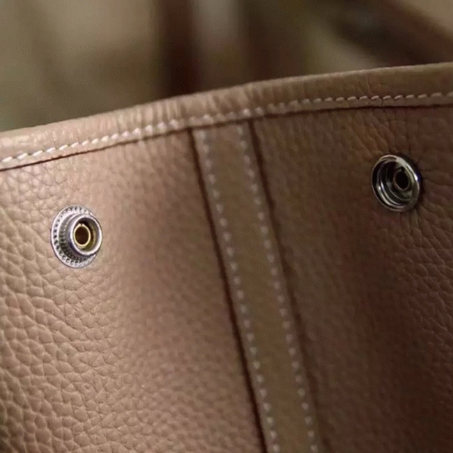 Grey Replica Hermes Garden Party 30cm Classic Canvas Tote