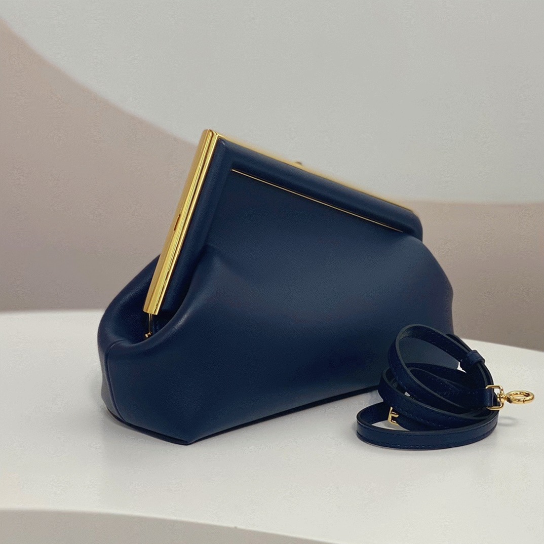 Top Quality Replica Fendi First Small Bag In Dark Blue