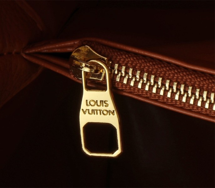 Louis Vuitton Capucines GM Souple Handbag In Cognac Brown