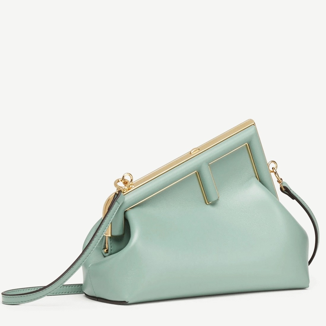 Top Quality Fake Fendi First Small Bag In Mint Green