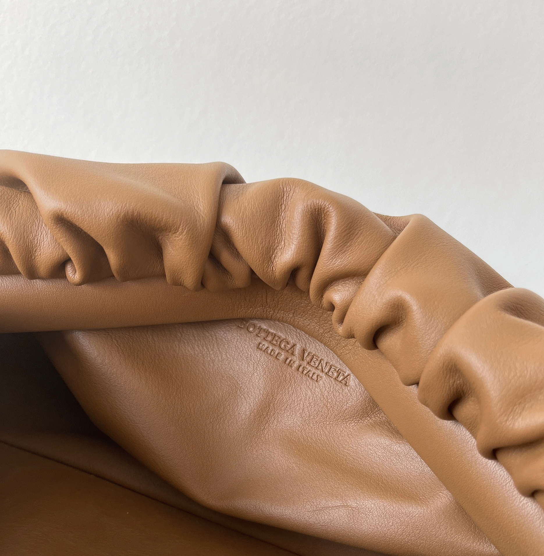 Replica Bottega Veneta The Chain Pouch Bag Teak