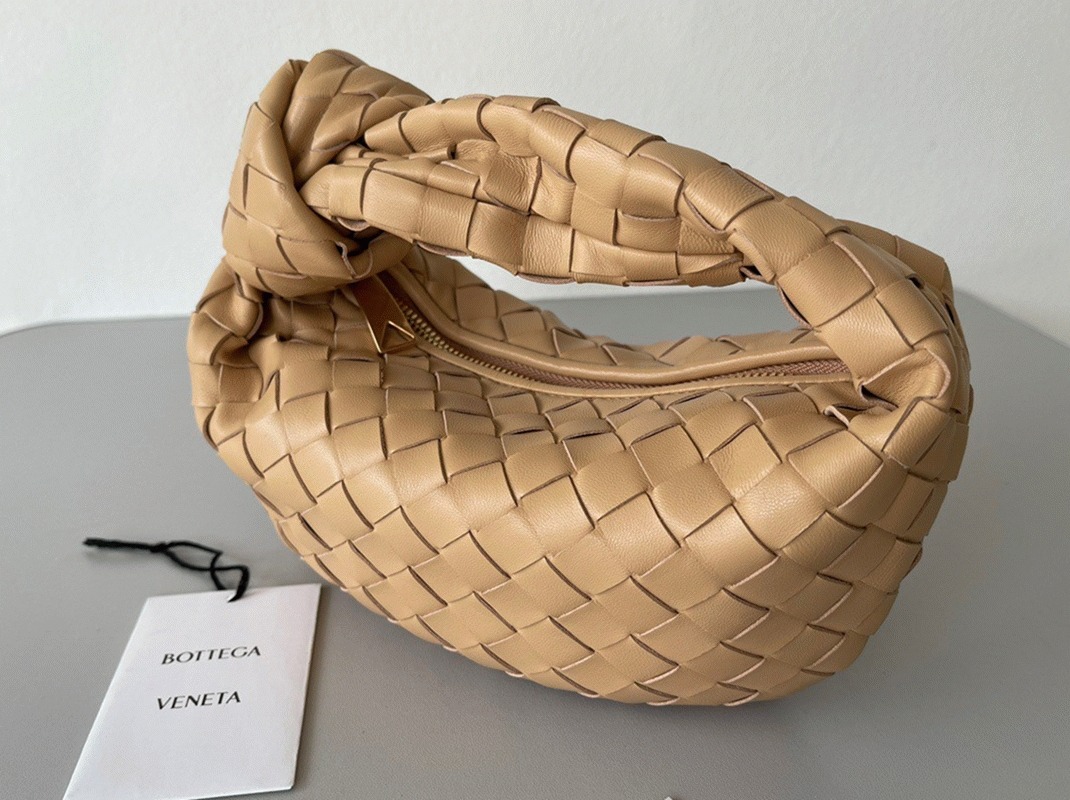 Fake Bottega Veneta BV Jodie Mini Bag Almond