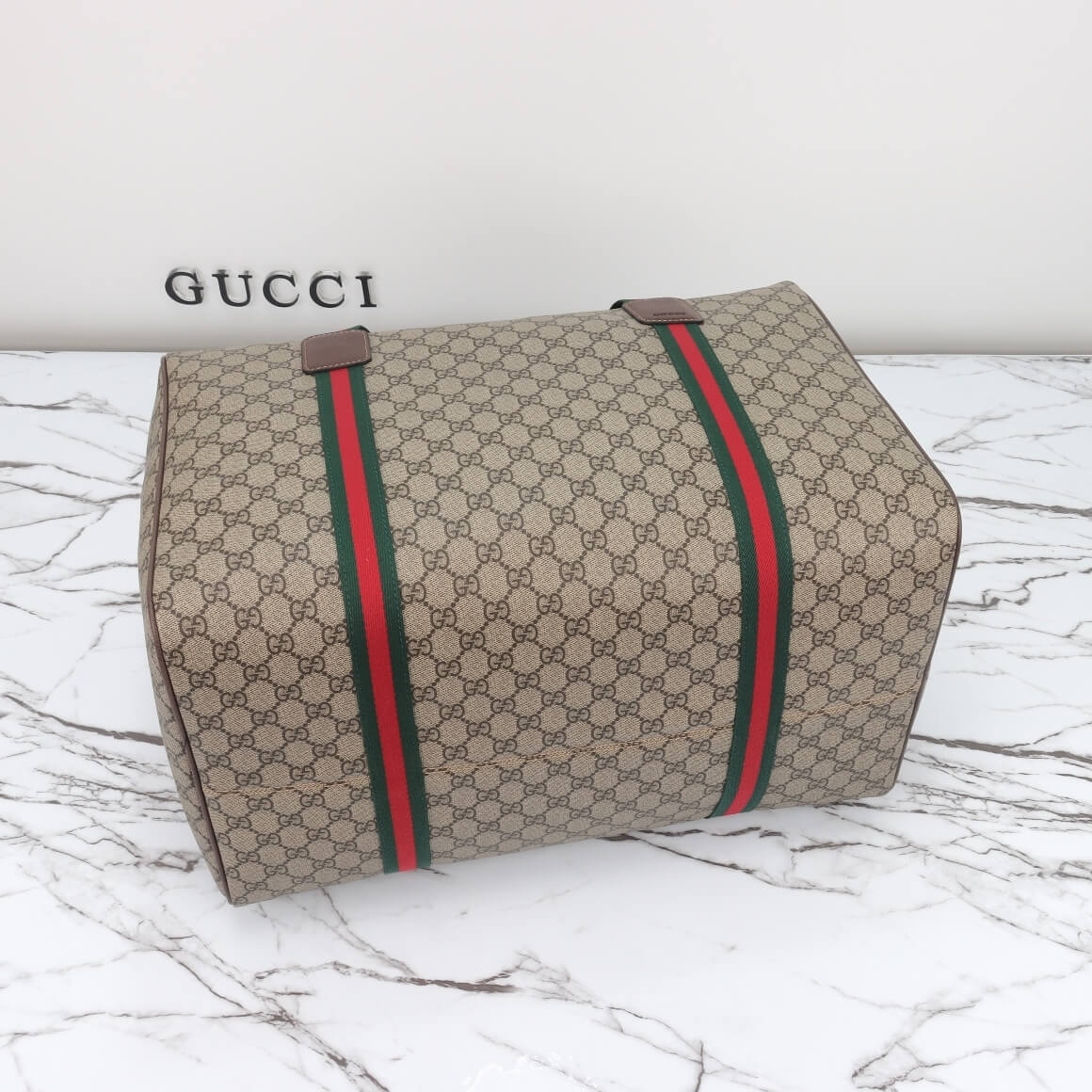 Gucci Medium duffle bag with Web