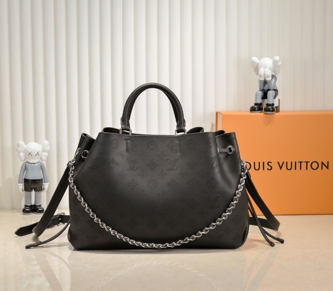 LV Mahina Bella Tote In Black