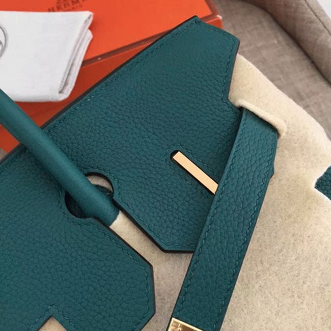 1:1 Copy Hermes Birkin 30cm Bag in Malachite Shade