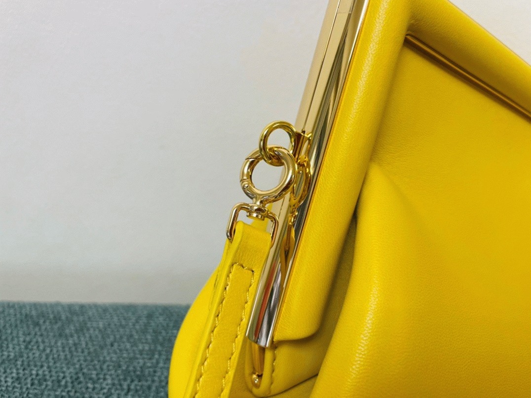 Top Quality Fake Fendi First Small Bag In Yellow