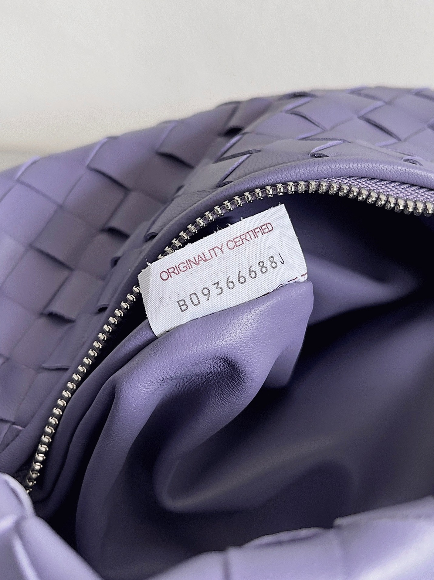 Fake Bottega Veneta BV Jodie Teen Bag Wisteria