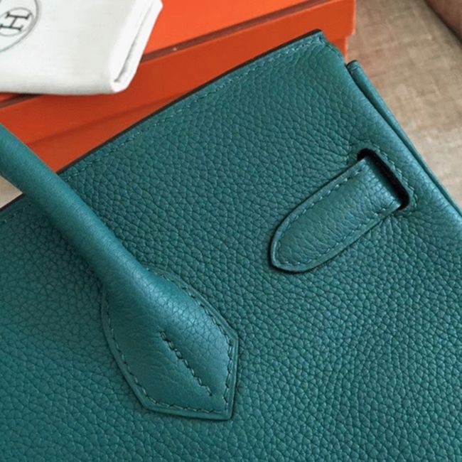 1:1 Copy Hermes Birkin 30cm Bag in Malachite Shade