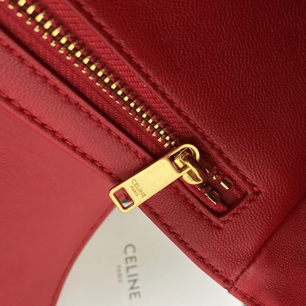 Top Quality Fake Celine Triomphe Large Bag In Red