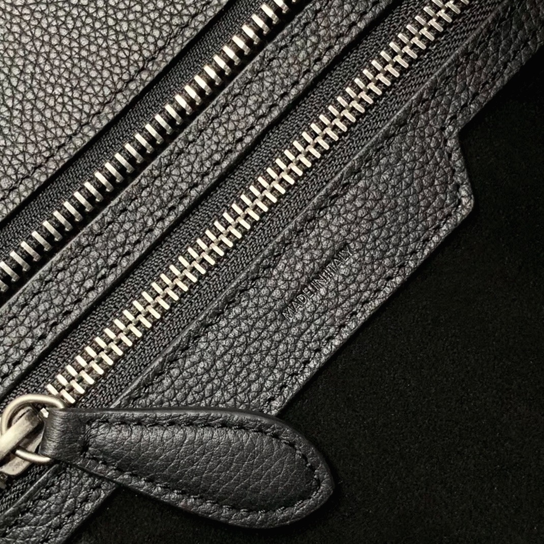 Celine Micro Luggage Tote Bag Replica in Black