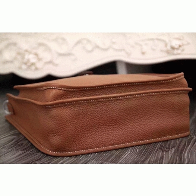 Brown Evelyne III PM Bag Replica Designer Hermes Classic Tote