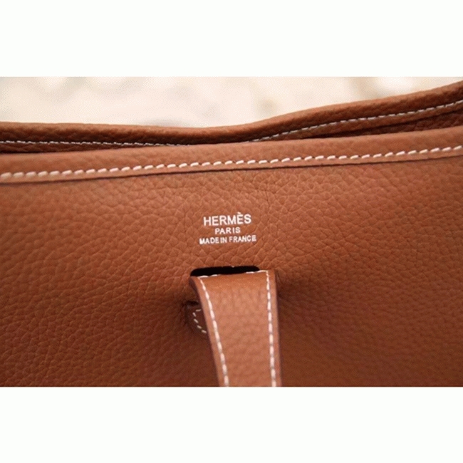 Brown Evelyne III PM Bag Replica Designer Hermes Classic Tote