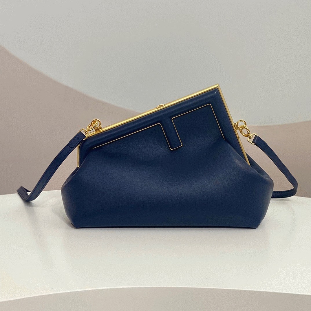 Top Quality Replica Fendi First Small Bag In Dark Blue