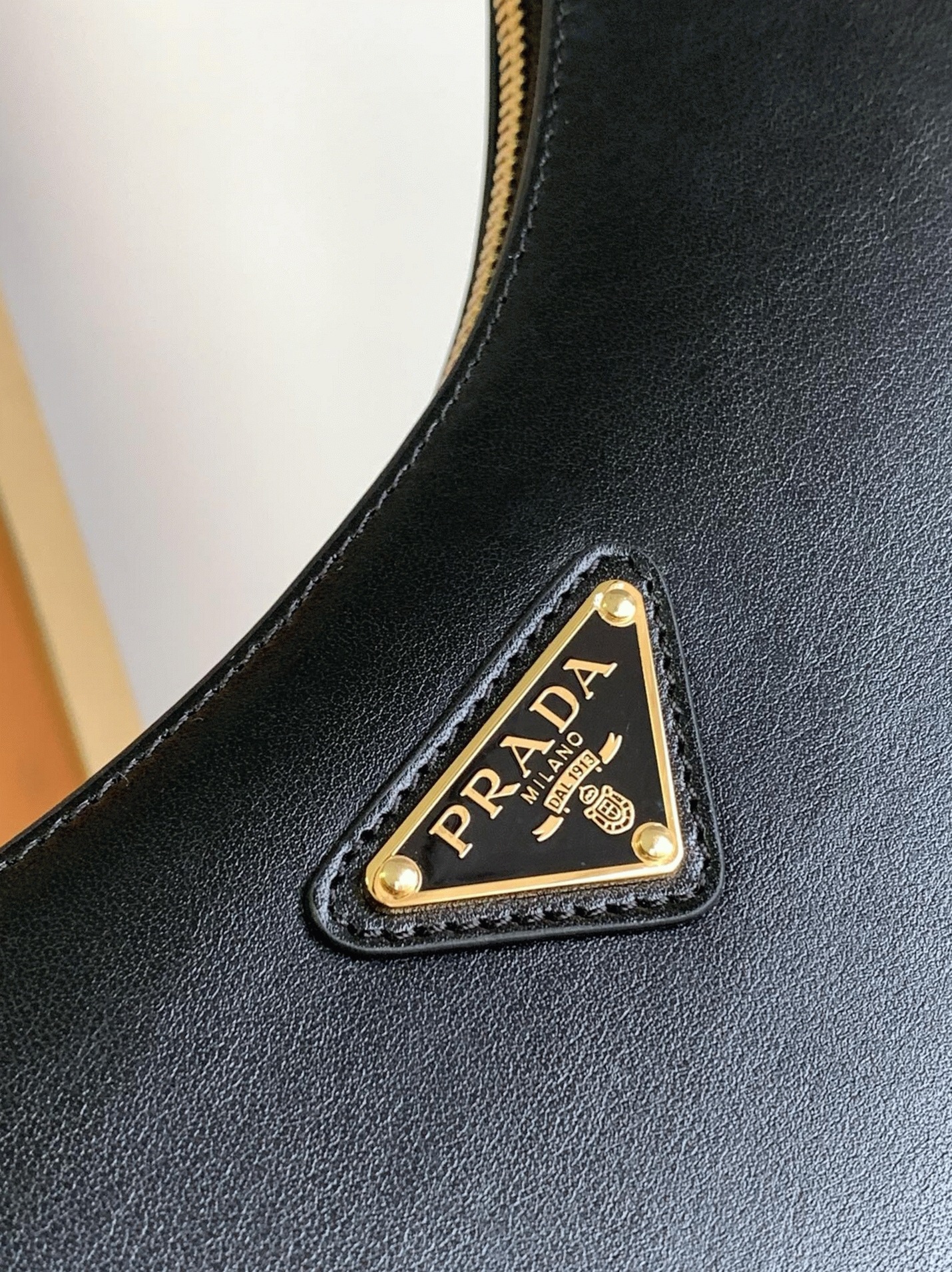 Black Prada Arque Shoulder Bag Replica