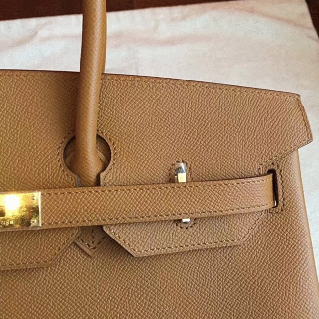 Brown Luxury Replica Hermes Birkin 35cm Handbag