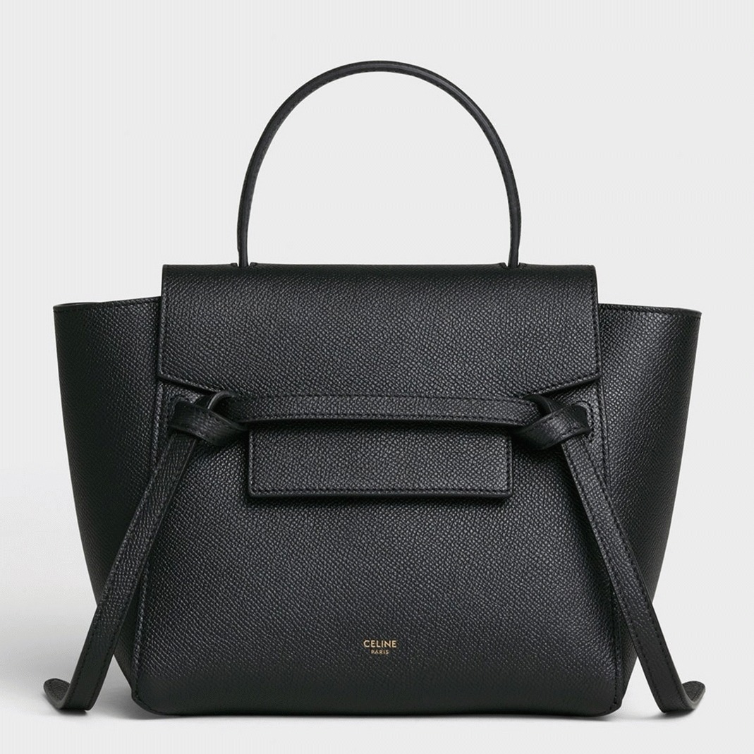 Celine Belt Nano Bag Replica in Black