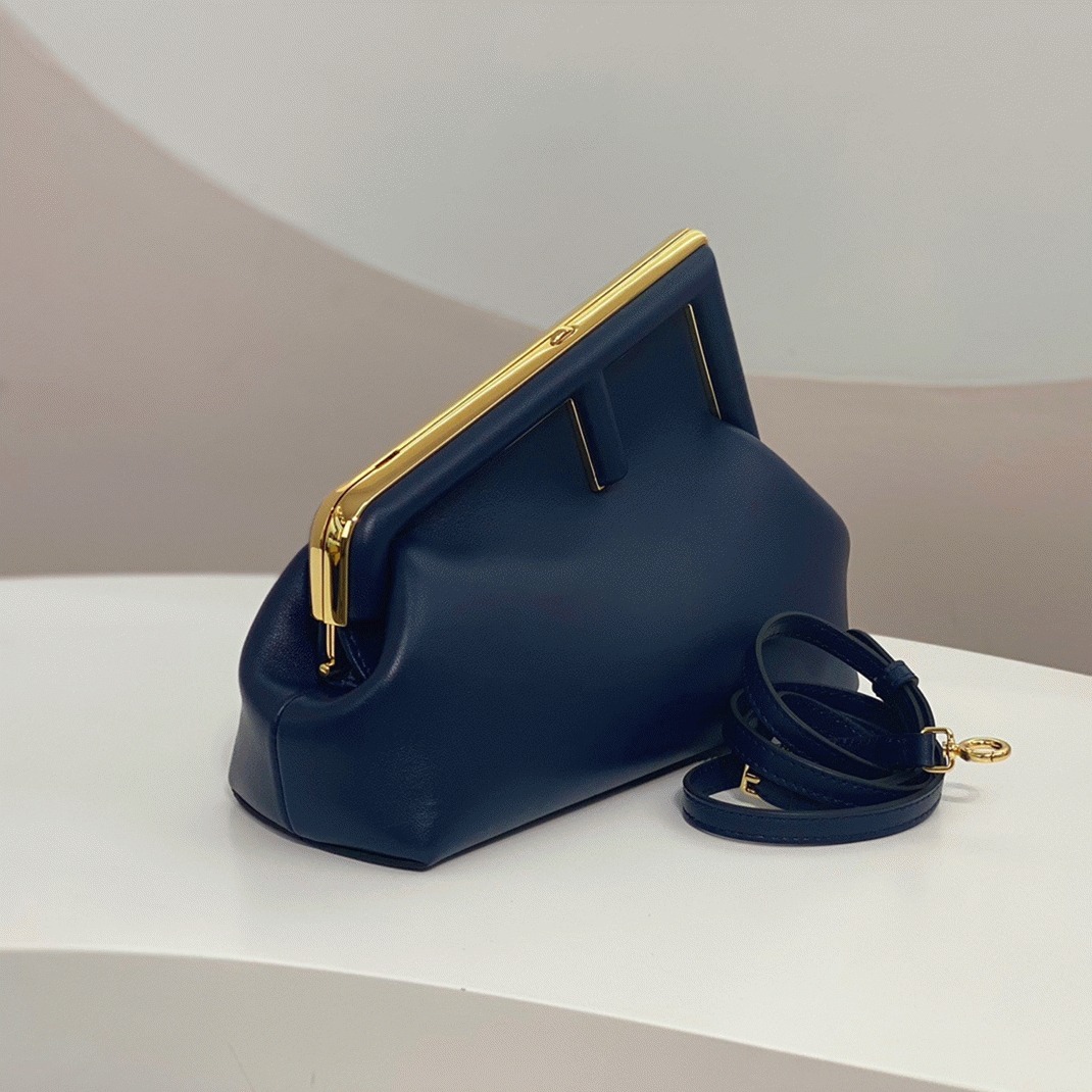 Top Quality Replica Fendi First Small Bag In Dark Blue