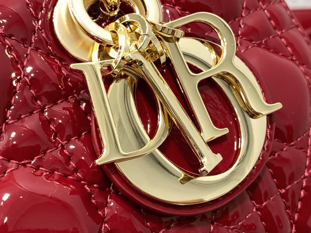 Dior Lady D-Joy Small Bag Imitation in Red