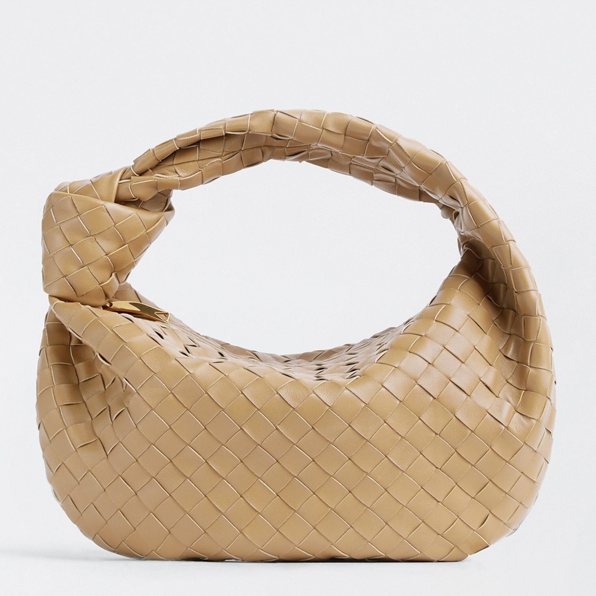 Faux Bottega Veneta BV Jodie Teen Bag Porridge