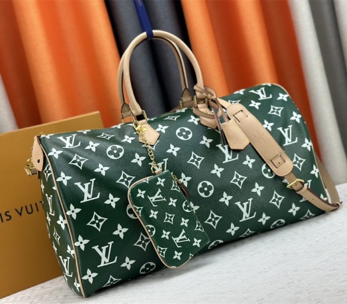 Louis Vuitton Speedy P9 Bandouliere 50 Bag In Green
