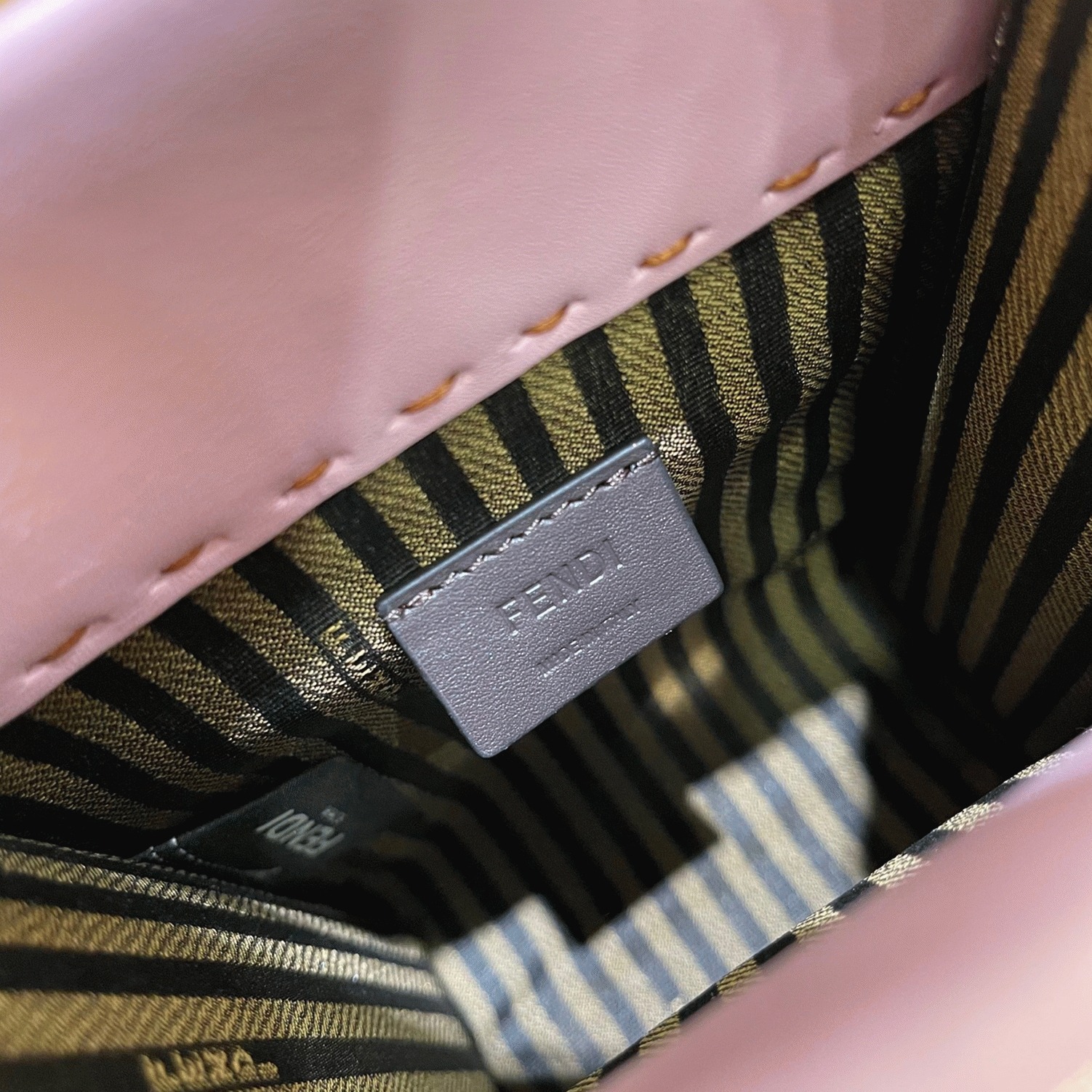 Top Quality Knockoff Fendi Mini Sunshine Shopper Bag In Lilas Leather