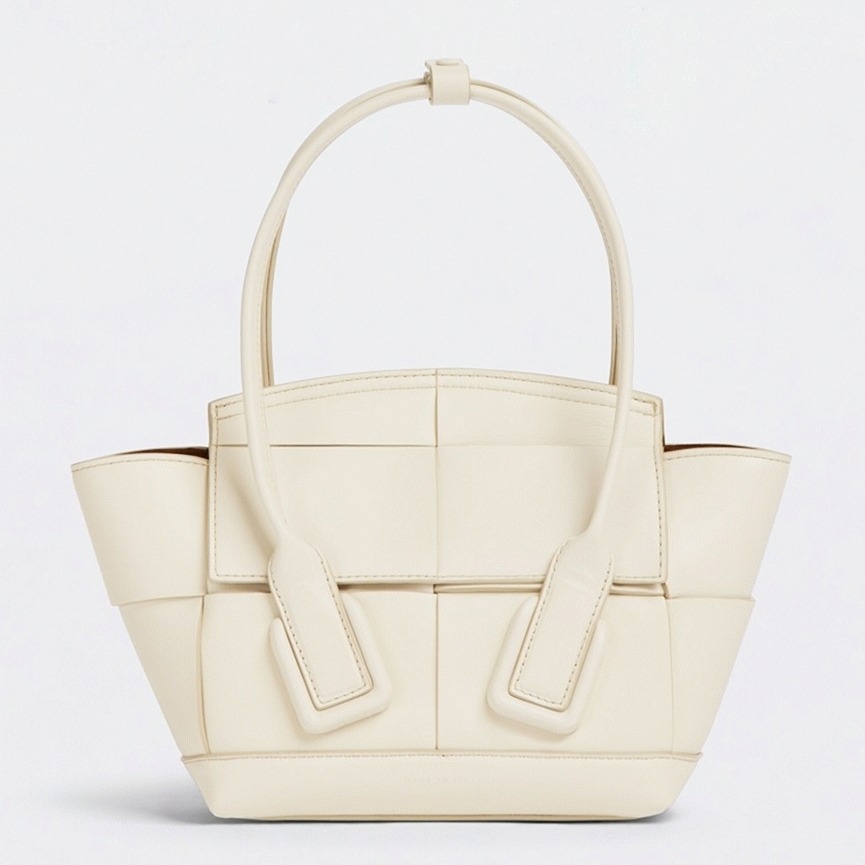 Top Quality Fake Bottega Veneta Arco Mini Bag In White