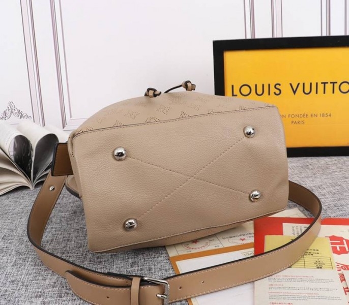 LV Mahina Muria Bag In Galet Gray