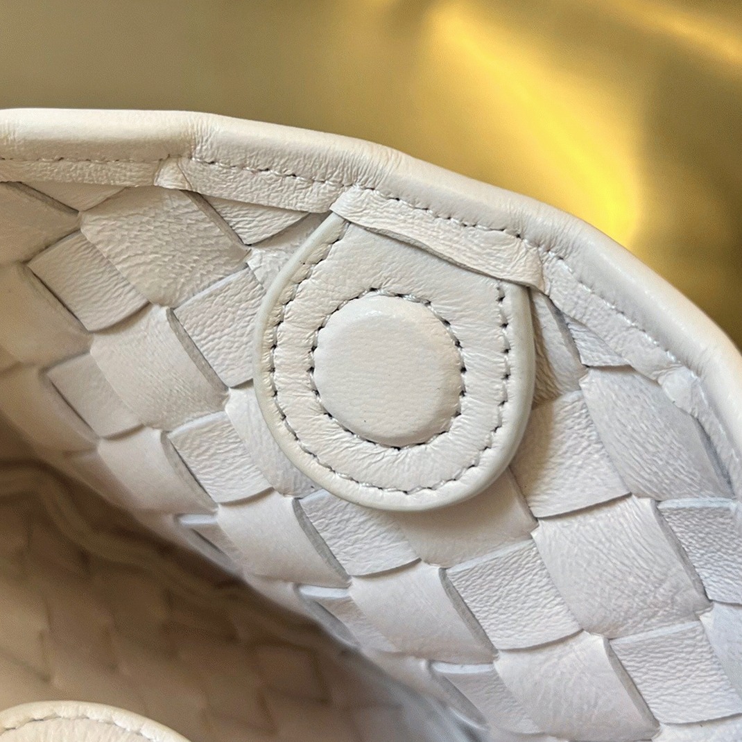 Replica Bottega Veneta Sardine Mini Bag White