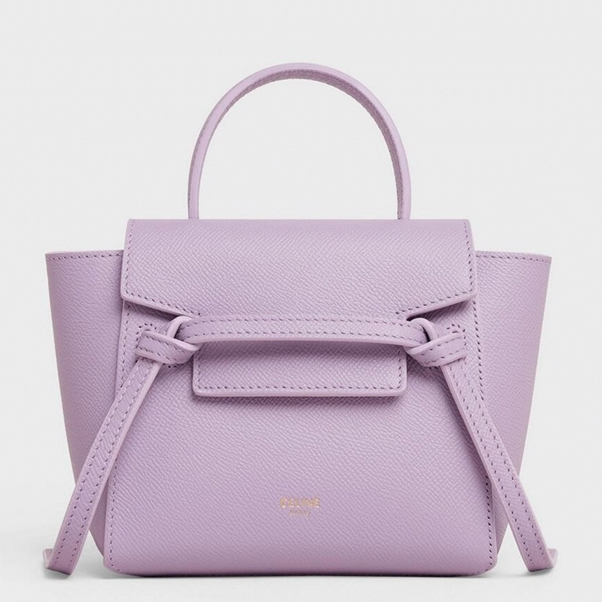 Celine Belt Nano Bag Replica in Lilas