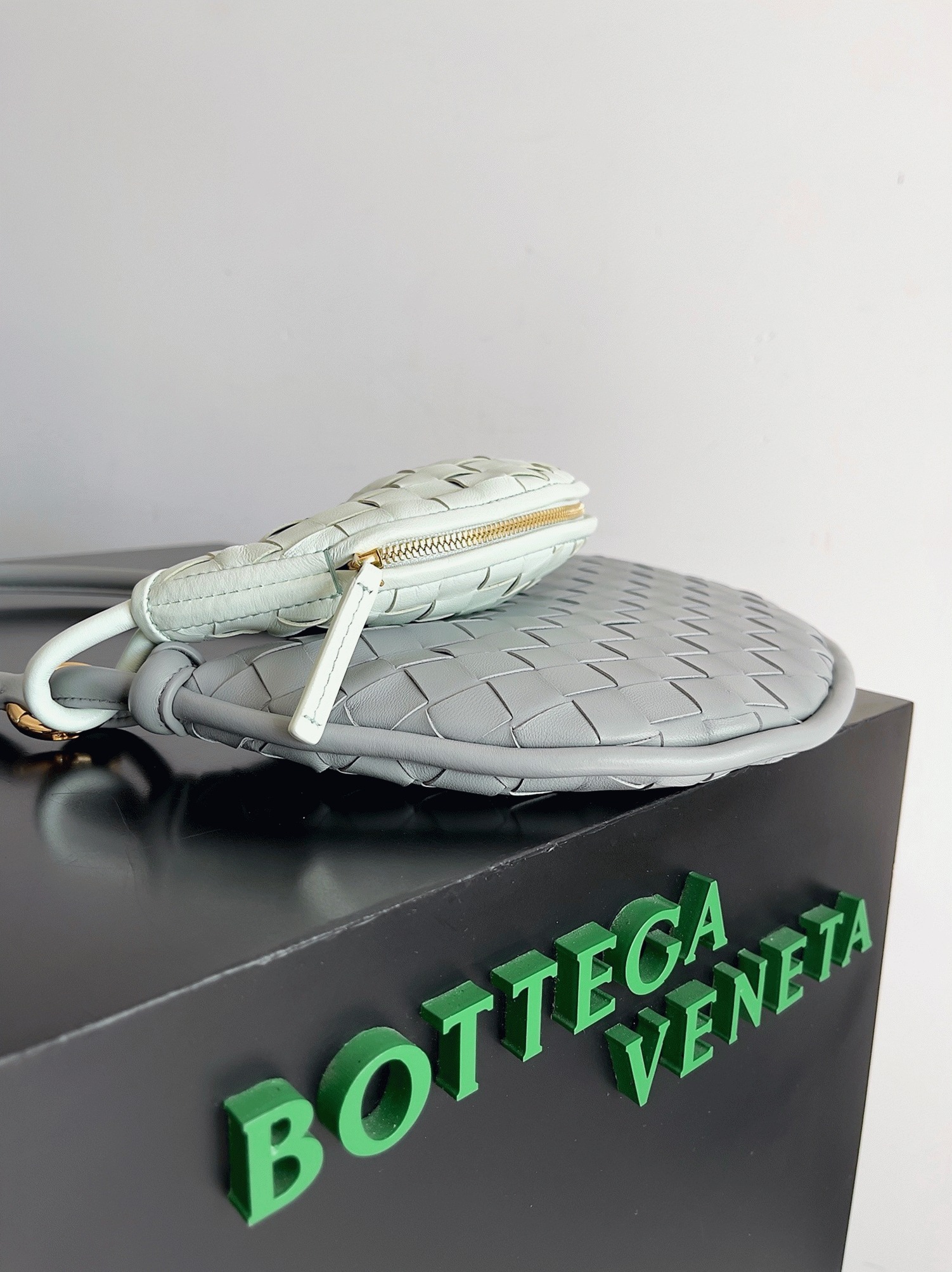 Replica Bottega Veneta Gemelli Small Bag Grey/Glacier