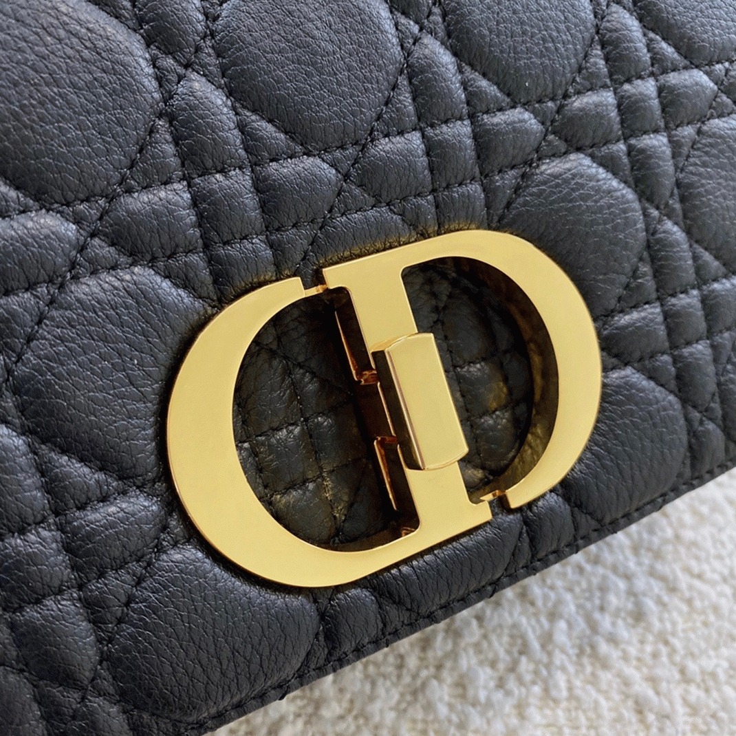 Dior Caro Small Bag Imitation in Black
