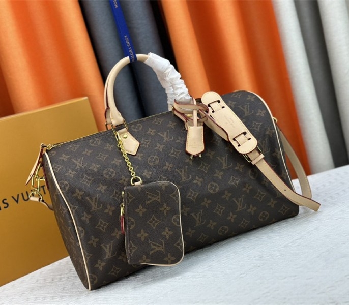 Louis Vuitton Monogram Canvas Speedy P9 Bandouliere 40 Bag