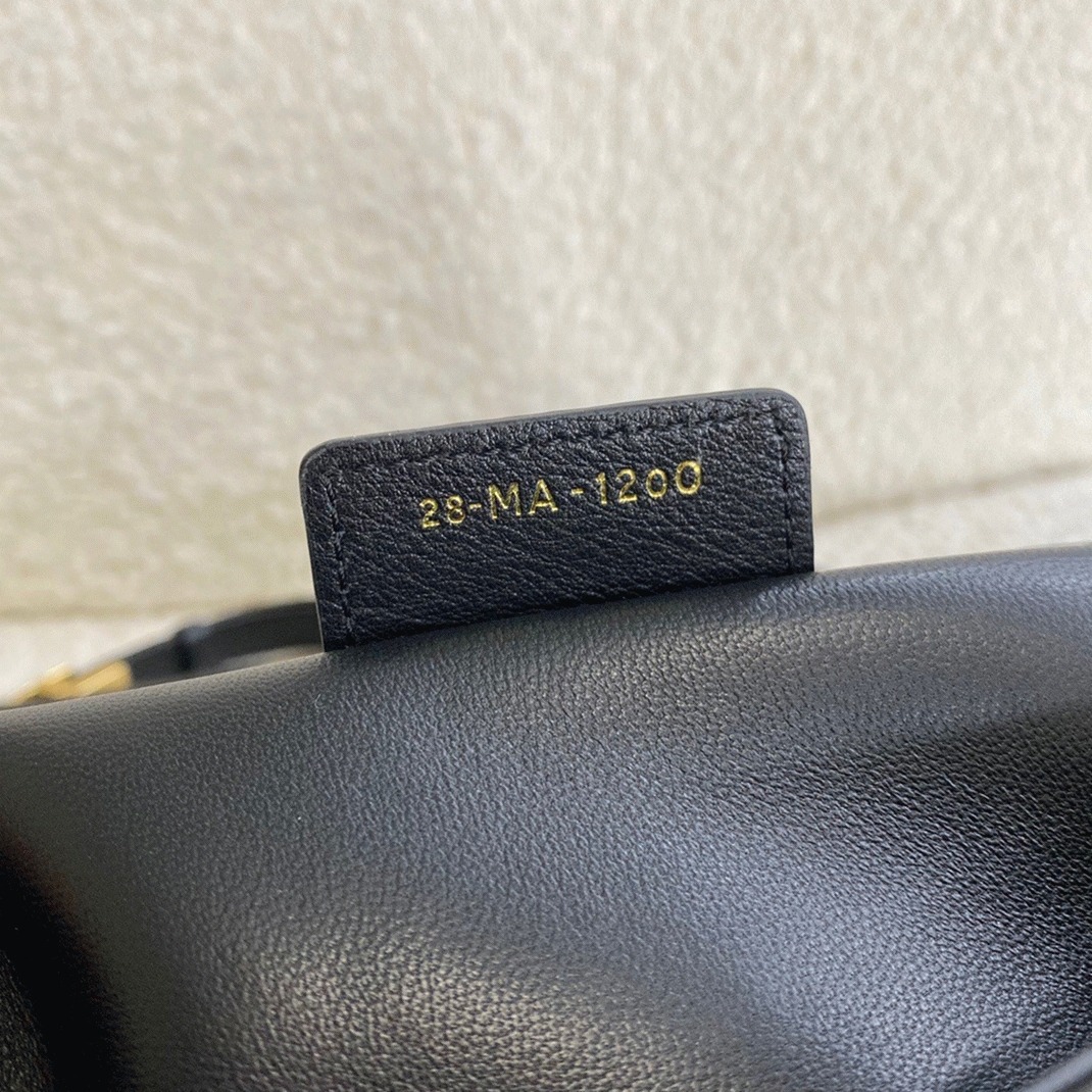 Dior Caro Large Bag Fake in Black