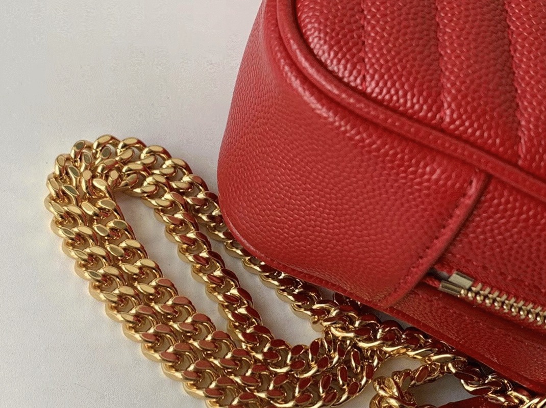 Fake Saint Laurent Lou Mini Bag Red